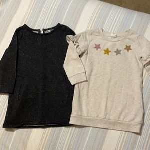 2T Bundle of 2 Tunic Sweaters EUC Gap & Old Navy